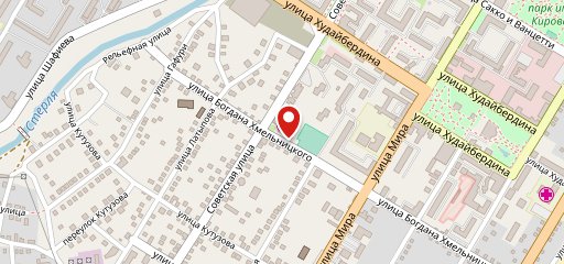 Буфет на карте