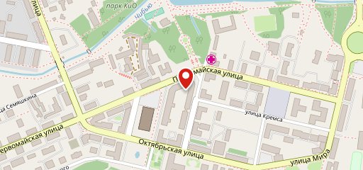 Буфет столовой "Старый замок" на карте