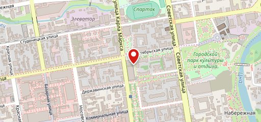Буфет на карте