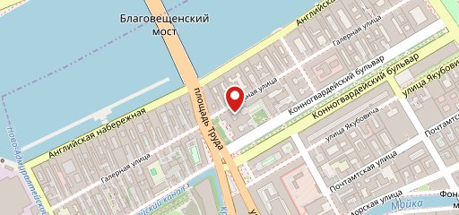 Буфет театра «Санктъ-Петербургъ Опера» на карте