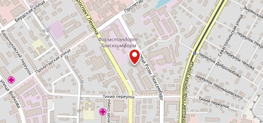 Буфет на карте