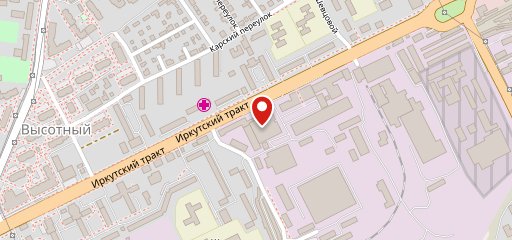 Буфет на карте