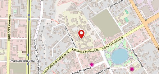 Буфет на карте