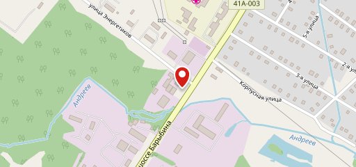 Буфет на карте