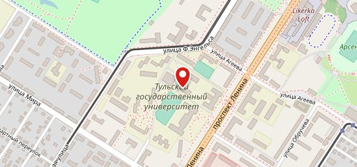 Буфет на карте
