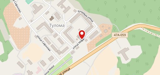 Буфет на карте