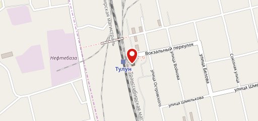 Буфет на карте