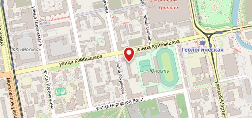 Буфет, УГГУ, 1-е здание на карте