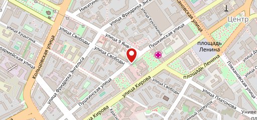 Буфет ВГУ на карте