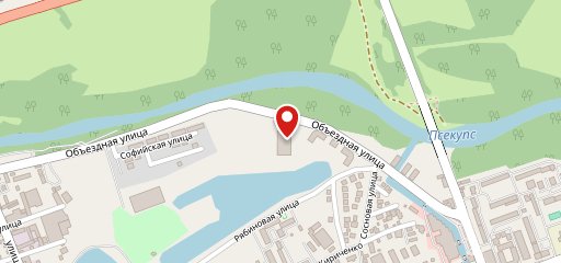 Буфет в Ледовом на карте