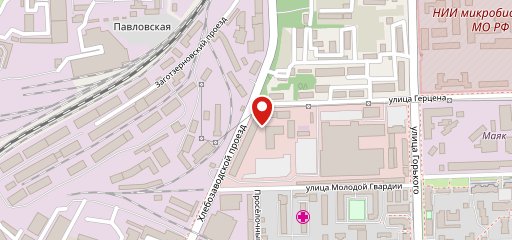 Буфет в обед на карте