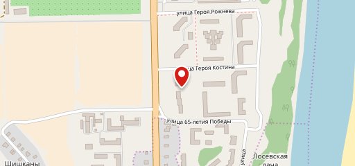 Буфет в обед на карте