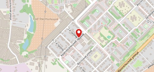 Буфет на карте