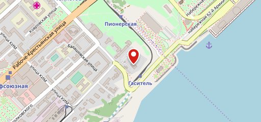Буфет на карте