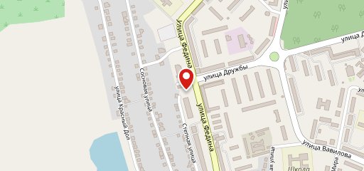 Буфет на карте