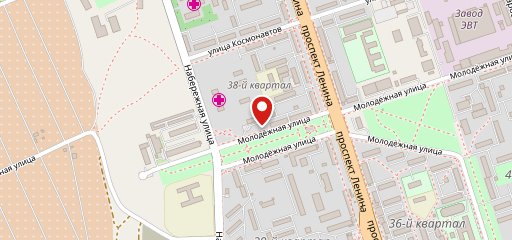 Буфет на карте