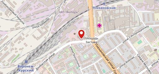 Буфет на карте