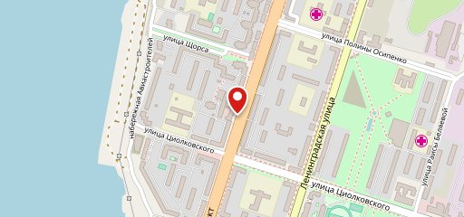 Буфет на карте