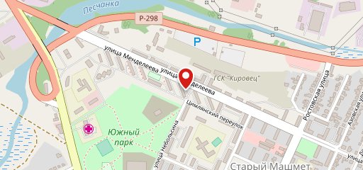 Буфет на карте