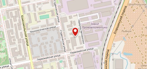 Буфет на карте