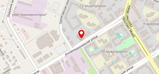 Буфет на карте