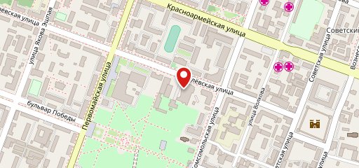 Буфет на карте
