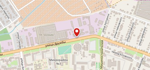 Буфет на карте