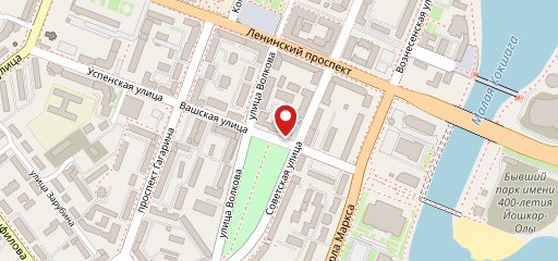 Буфет на карте