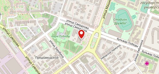 Буфет на карте