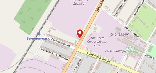 Буфет на карте
