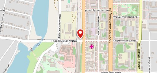 Буффало на карте
