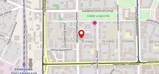 Буфет на карте