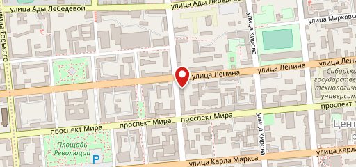 Буfет на карте
