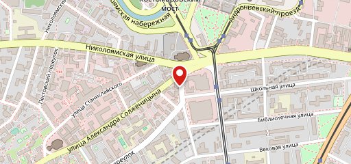 Буфет на карте