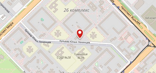 Буфет на ул. 26-й Комплекс, 13 на карте