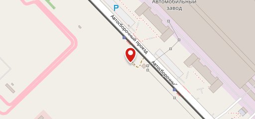 Буфет на Автосборочном проезде, 19 на карте