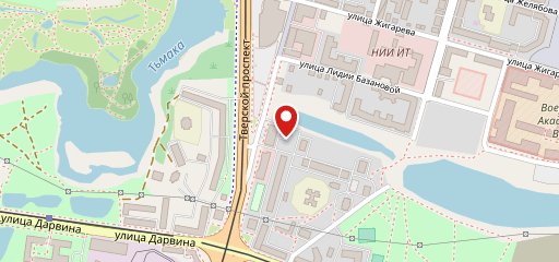 Буфет на проспекте Чайковского на карте