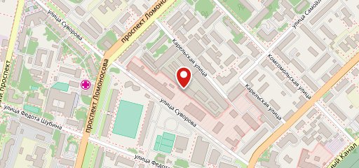 Буфет на Карельской на карте