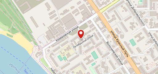 Буфет на Кемеровской на карте