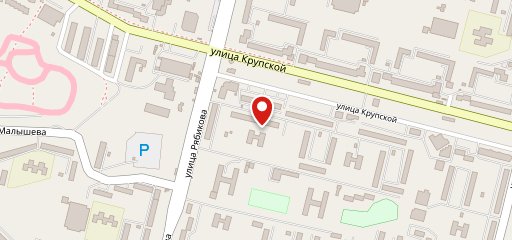Буфет на ул. Крупской, 56 на карте