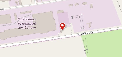Буфет на Народной на карте