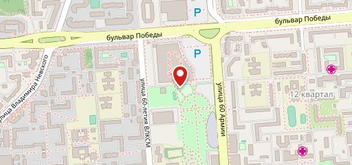 Буфет на карте