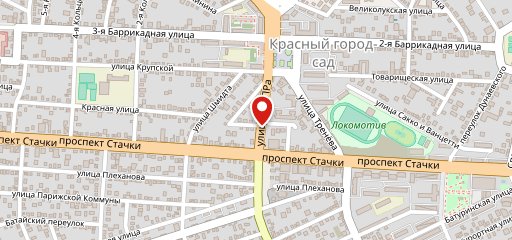 Бугаца на карте