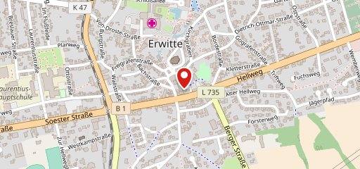 Hotel Büker Erwitte на карте