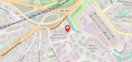 Буханка на карте