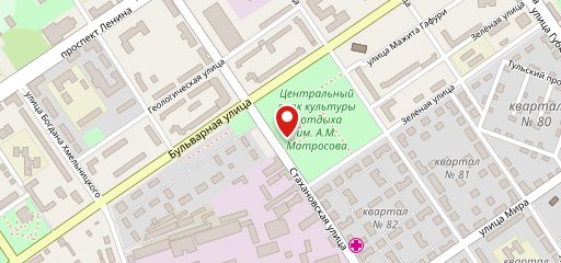 Бухта на карте