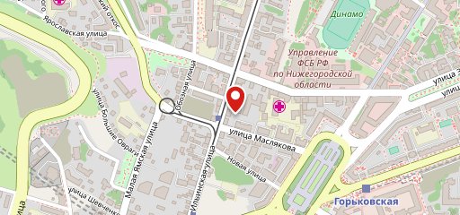 Бухта на карте