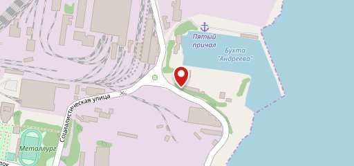 Бухта на карте