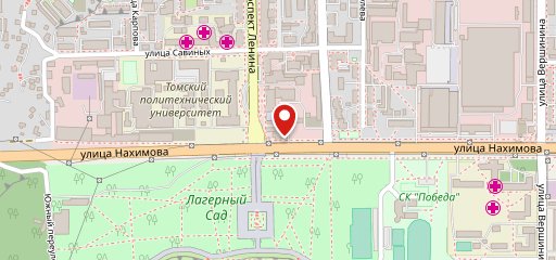 Буланже на карте