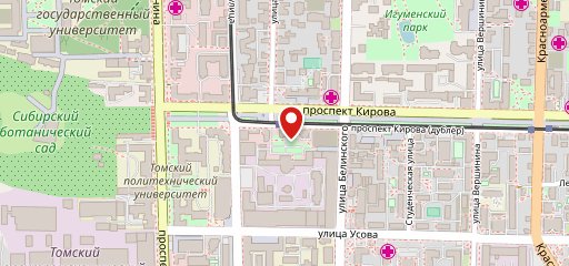 Буланже на карте